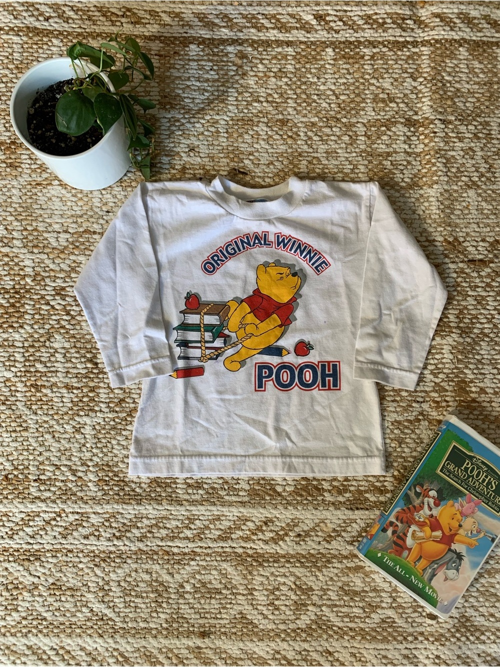 Vintage Winnie the Pooh school long sleeve